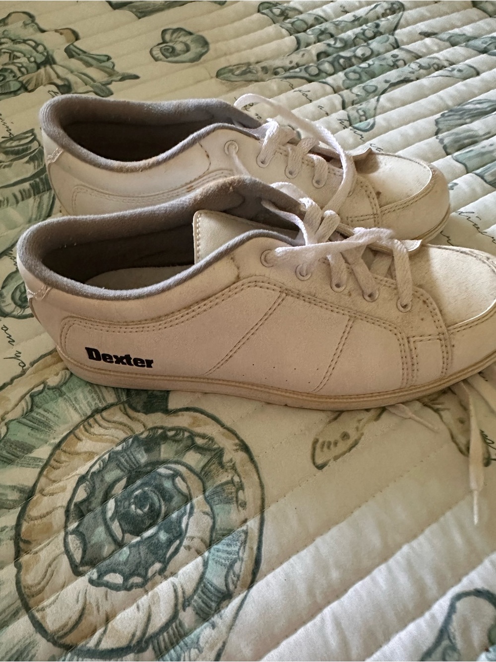 Dexter White Low-Top bowling shoes